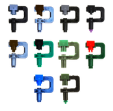 Serie Sprinkler 4XXX: gocciolatori statici ad alte prestazioni per l'irrigazione di precisione.